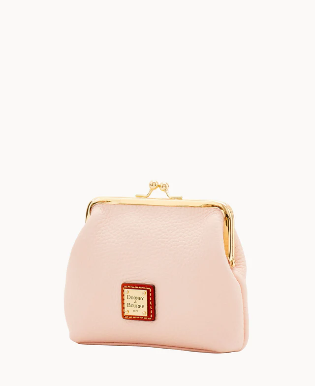 Pebble Grain Large Framed Purse