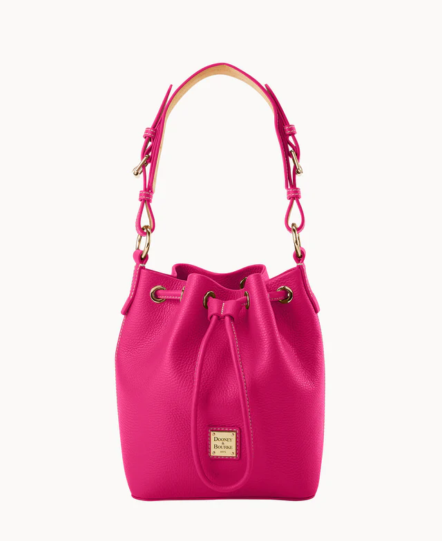 Lucca Leather Small Drawstring