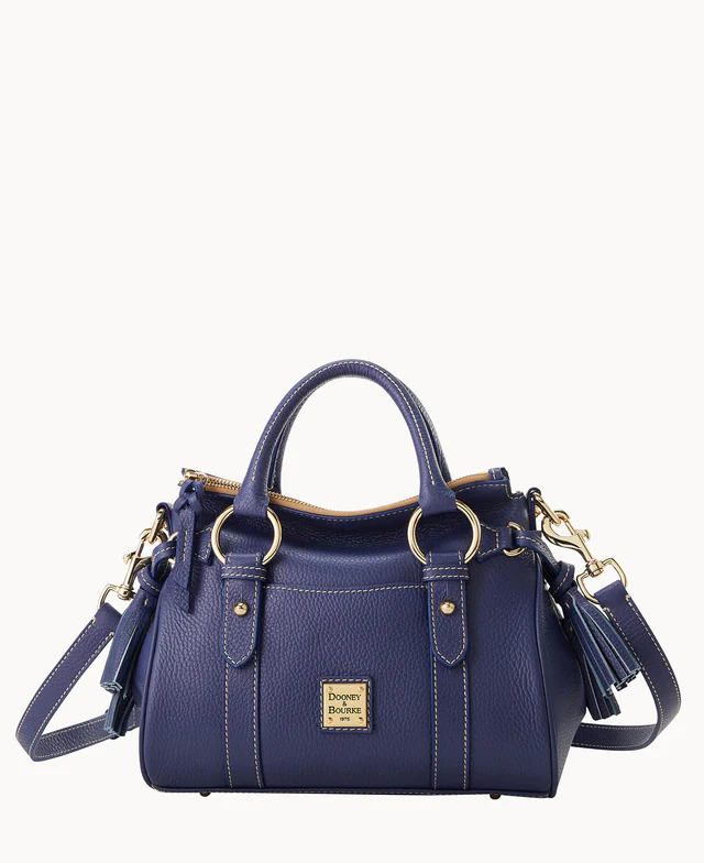 Lucca Leather Satchel With Pocket
