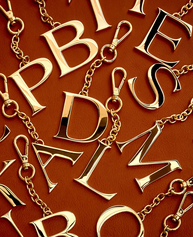 Monogram Pendant Key Chain