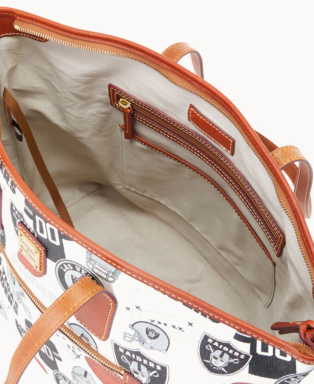 NFL Raiders Zip Tote