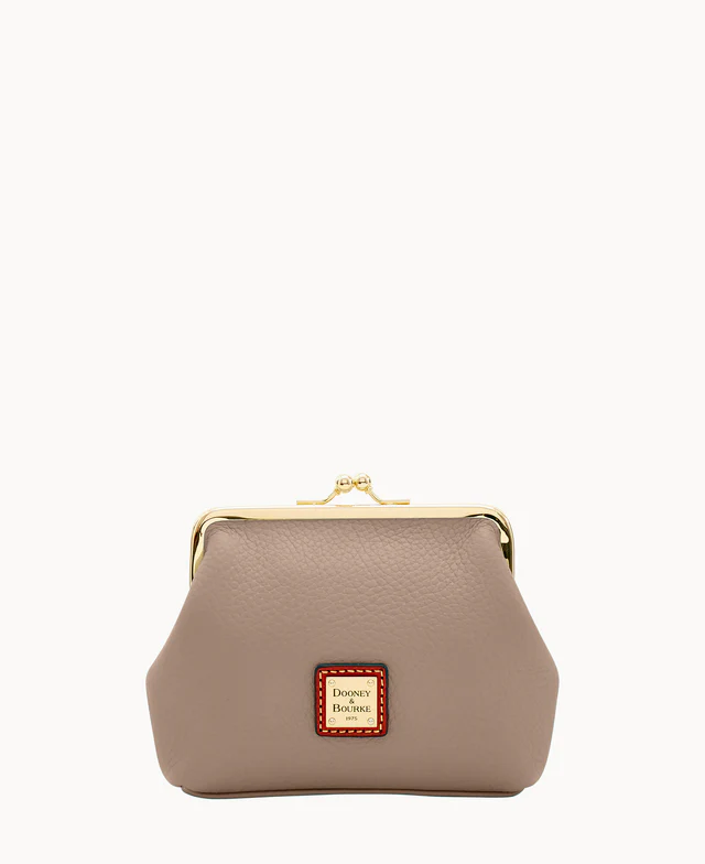 Pebble Grain Large Framed Purse