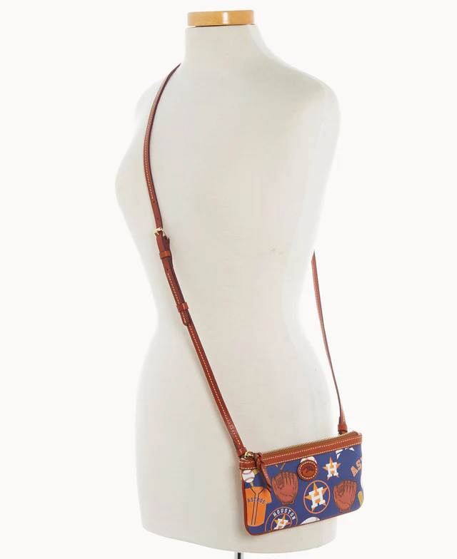 MLB Astros Large Slim Crossbody