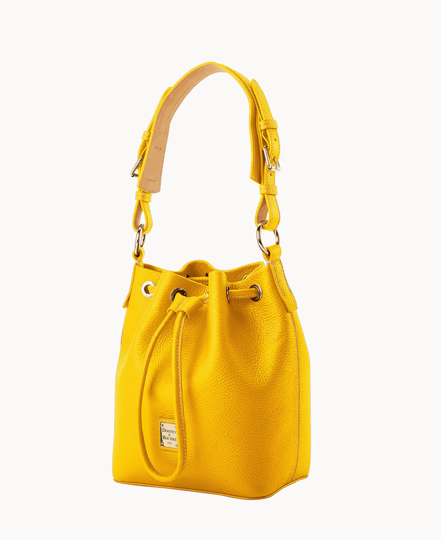 Lucca Leather Small Drawstring