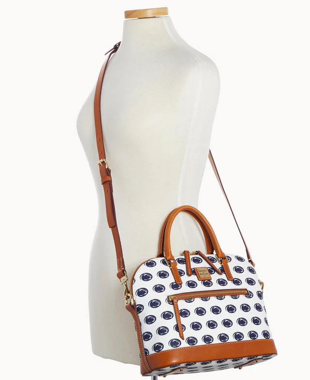 Collegiate Penn State University Domed Zip Satchel
