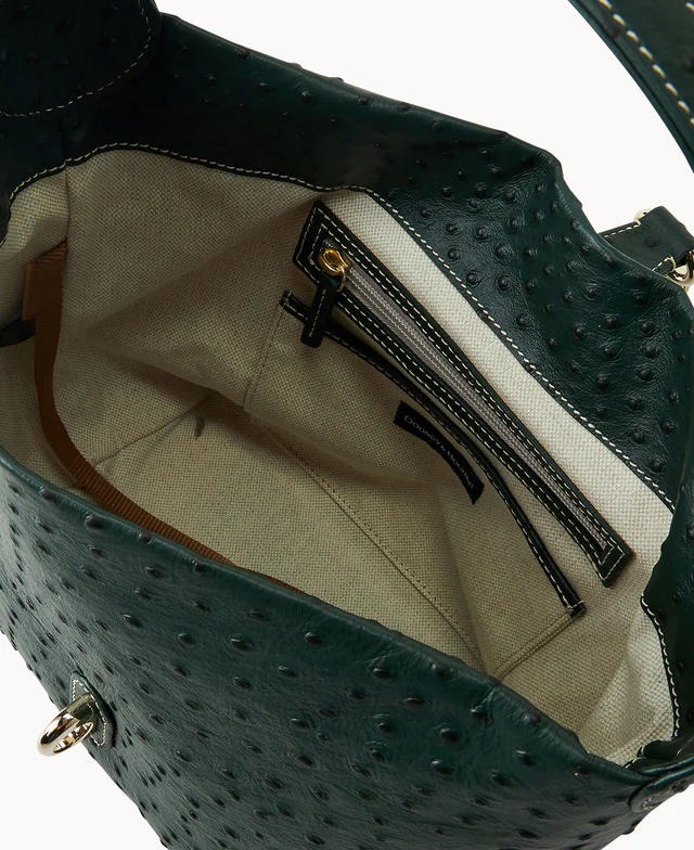 Ostrich Logo Lock Hobo