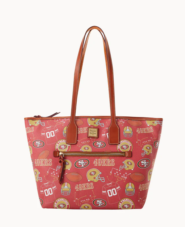 NFL 49ers Zip Tote