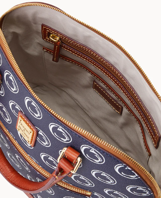 Collegiate Penn State University Domed Zip Satchel
