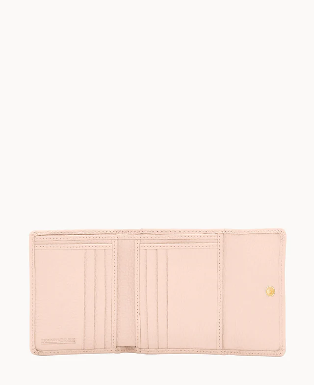 Pebble Grain Small Flap Wallet