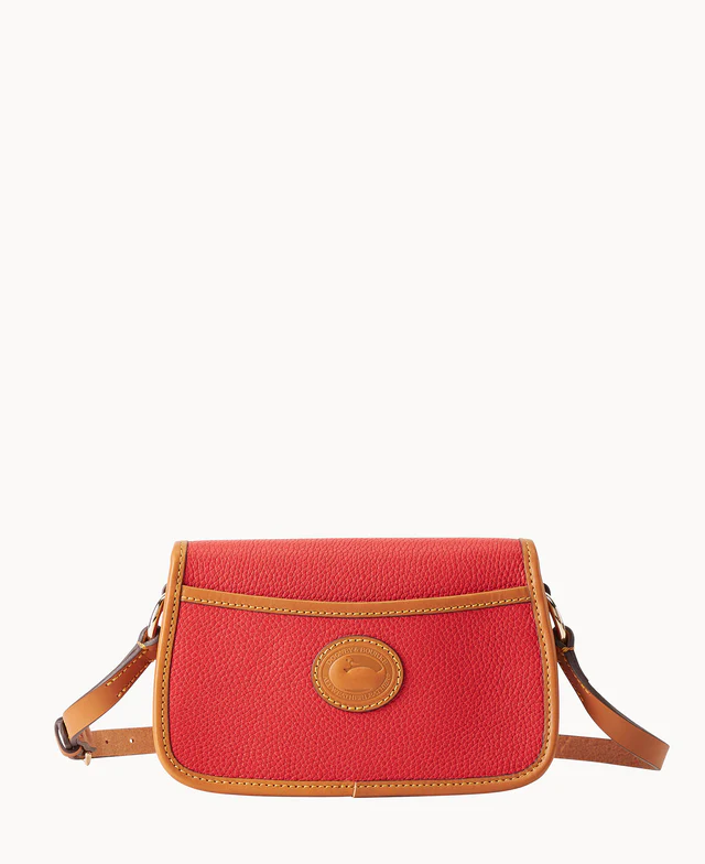 Pebble Grain Turnlock Crossbody 22