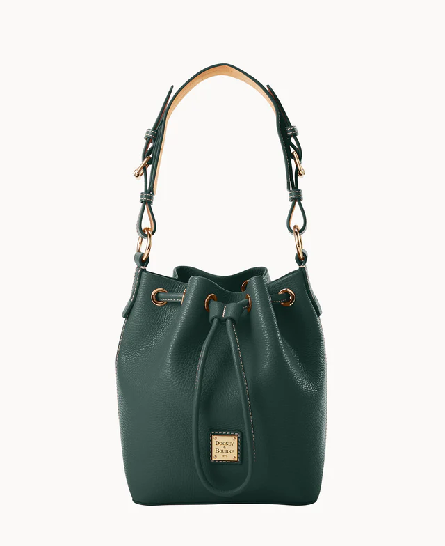 Lucca Leather Small Drawstring
