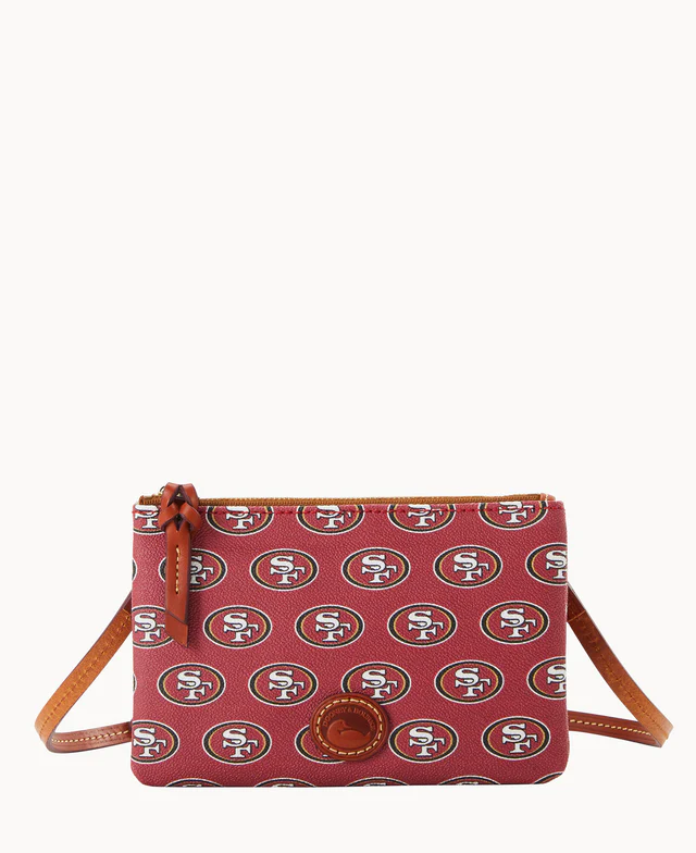 NFL 49ERS Top Zip Crossbody