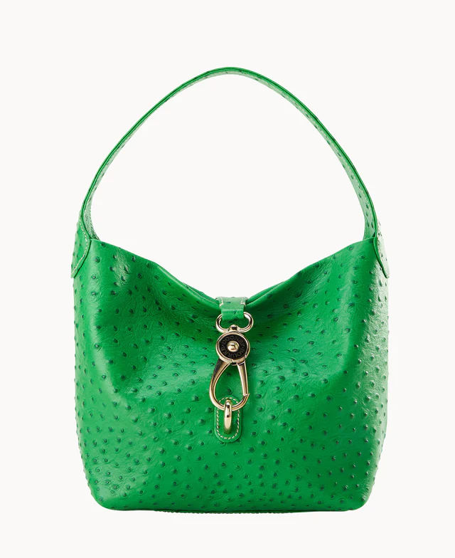 Ostrich Logo Lock Hobo