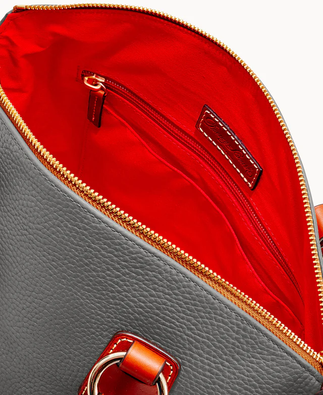 Pebble Grain Bristol Satchel