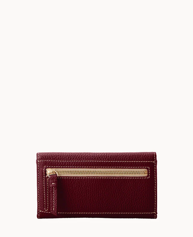 Lucca Leather Continental Clutch