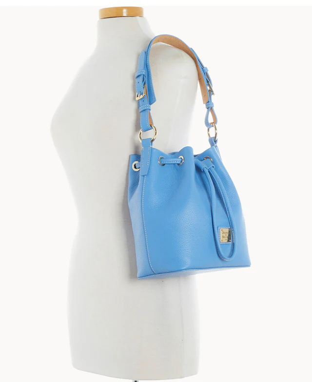 Lucca Leather Small Drawstring