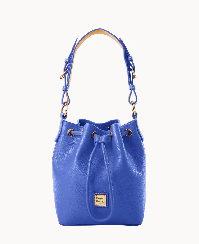 Lucca Leather Small Drawstring
