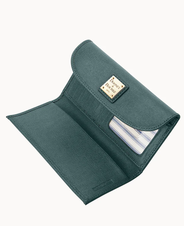Saffiano Continental Clutch