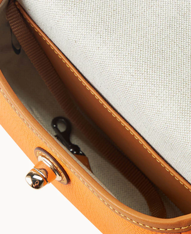 Pebble Grain Turnlock Crossbody 22