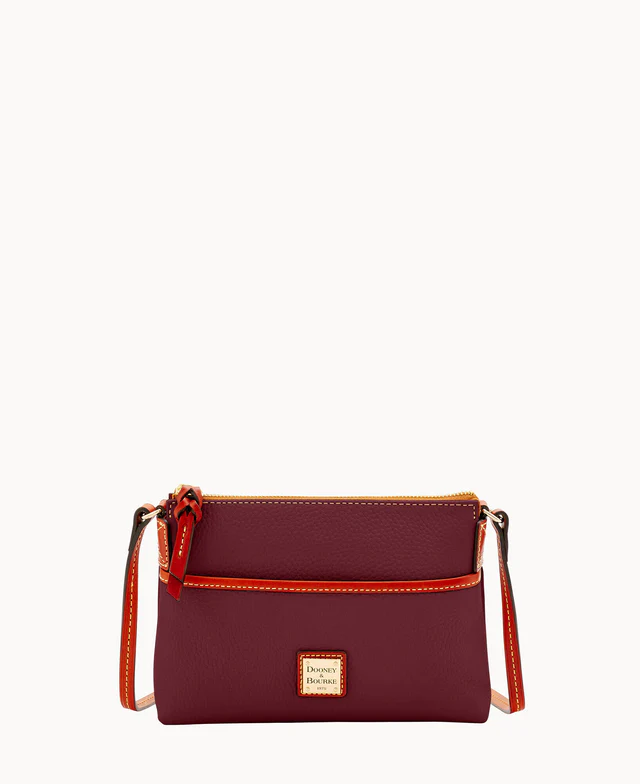 Pebble Grain Ginger Crossbody