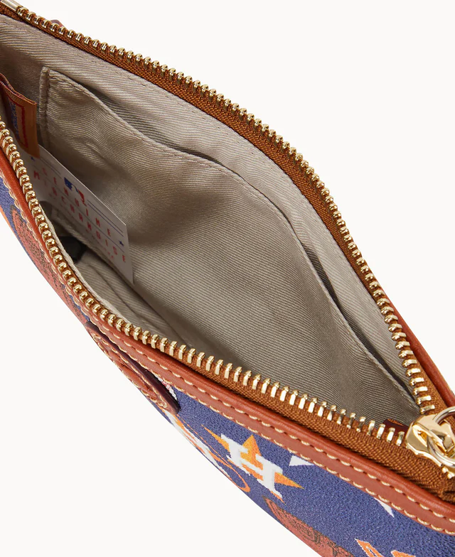 MLB Astros Large Slim Crossbody
