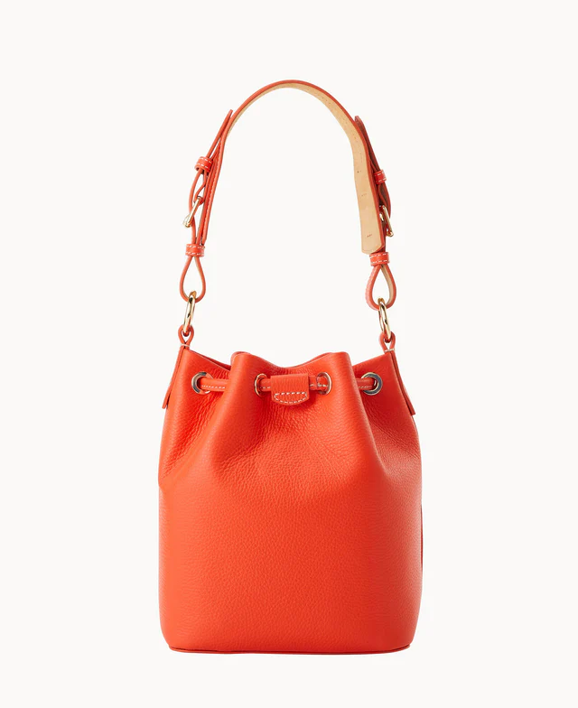 Lucca Leather Small Drawstring