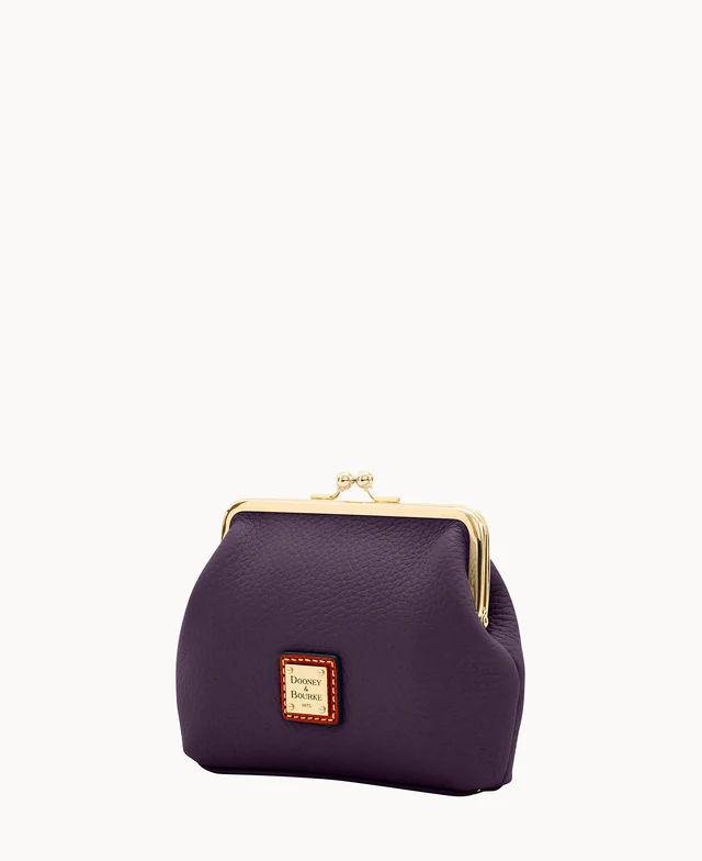 Pebble Grain Large Framed Purse