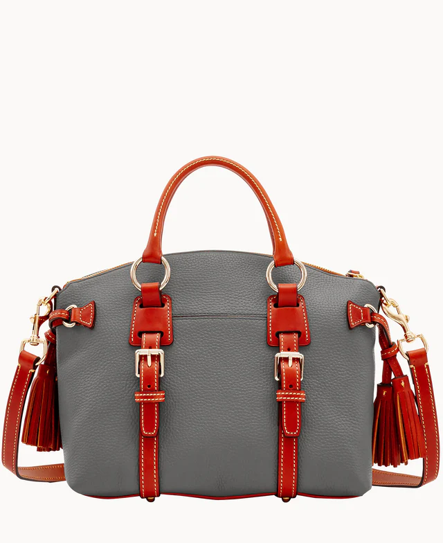 Pebble Grain Bristol Satchel