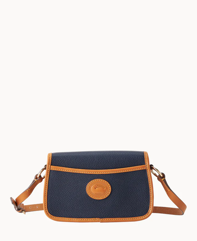 Pebble Grain Turnlock Crossbody 22