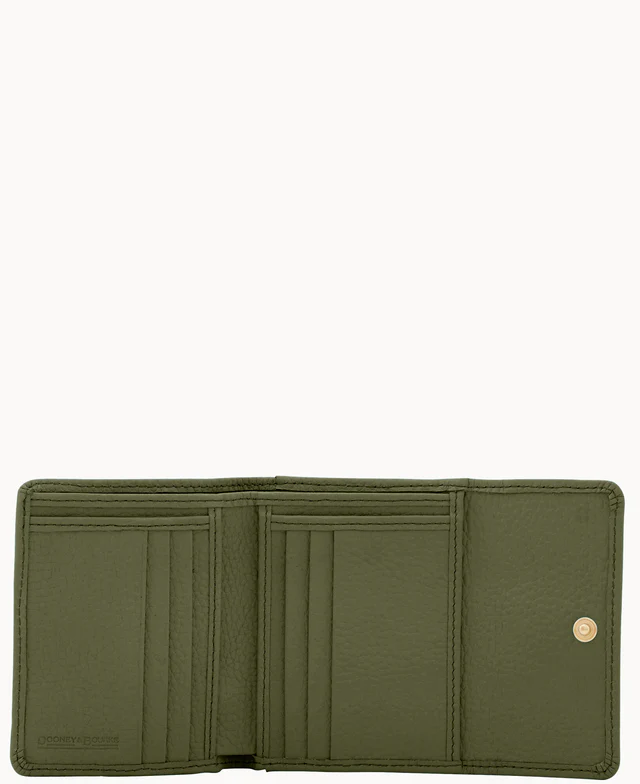 Pebble Grain Small Flap Wallet