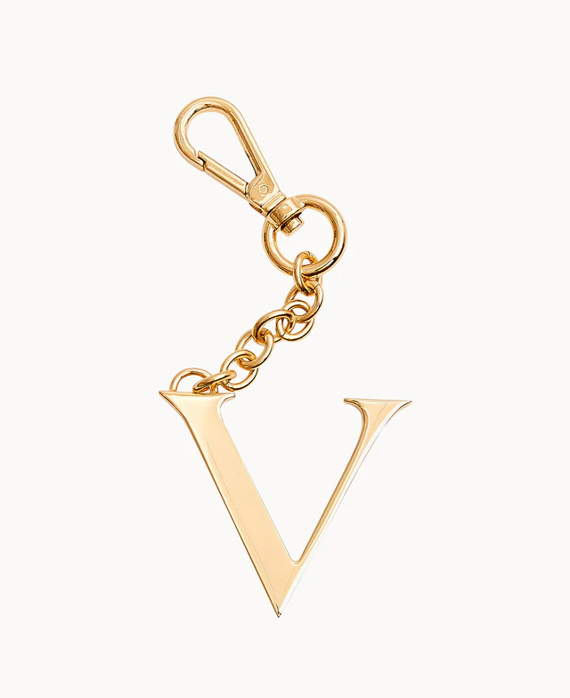 Monogram Pendant Key Chain