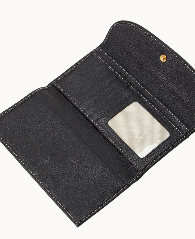 Lucca Leather Continental Clutch