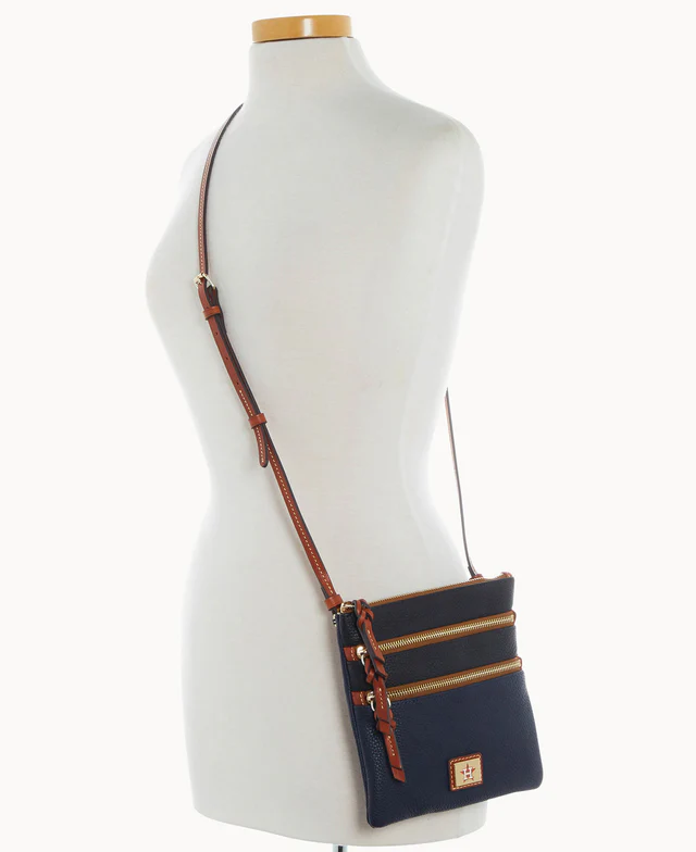 MLB Astros Triple Zip Crossbody