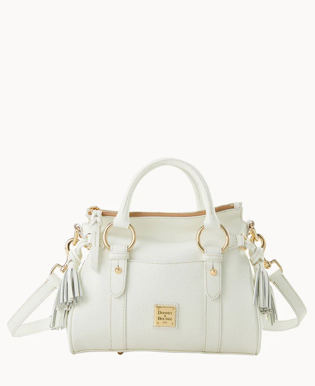 Lucca Leather Satchel With Pocket