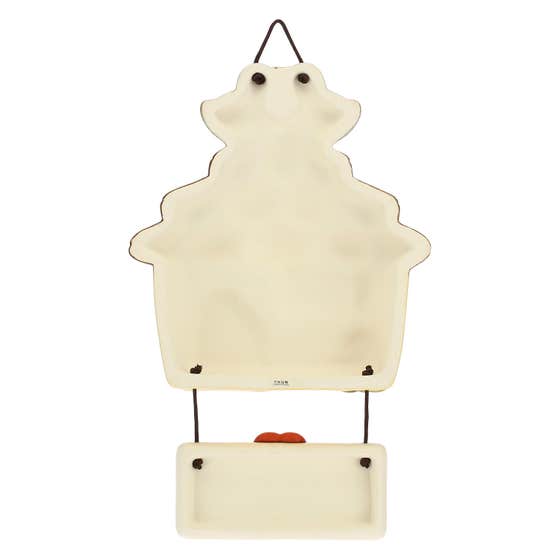 Decorative plaque - cottage with birds in love