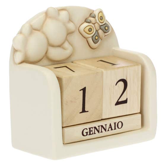 Elegance ceramic perpetual desk calendar