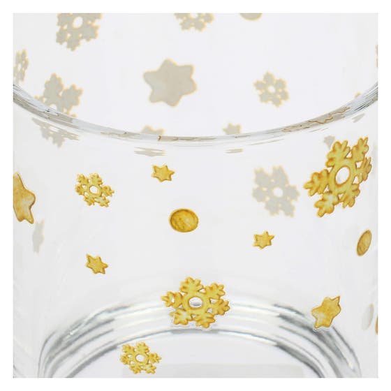 Set of 2 Sorprese di Natale whiskey gla&szlig;es with cubes