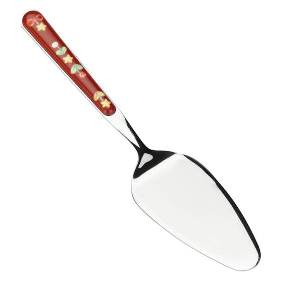 Sweet Christmas cake slice