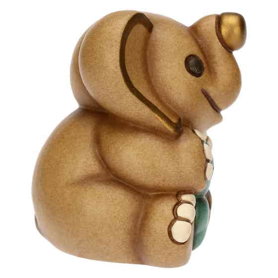 Mini ceramic elephant Elly lucky charm