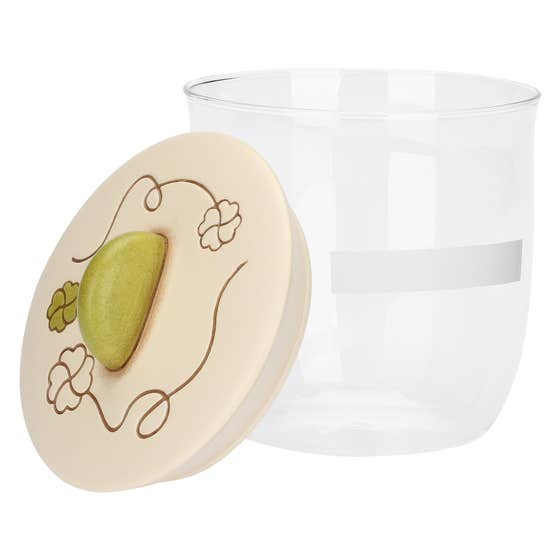 Large four-leaf clover jar