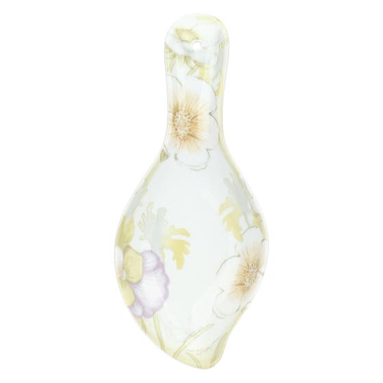 Country Bloom Porcelain Spoon Rest