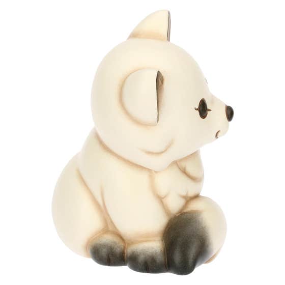 Inverno Incantato ceramic Perla white fox, medium
