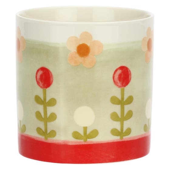 Florianne stoneware flowerpot holder, medium