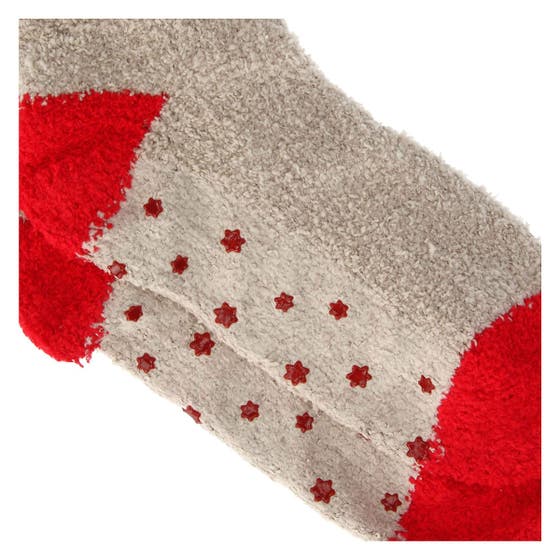 Non-slip socks with box