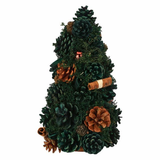 Mini green Christmas tree