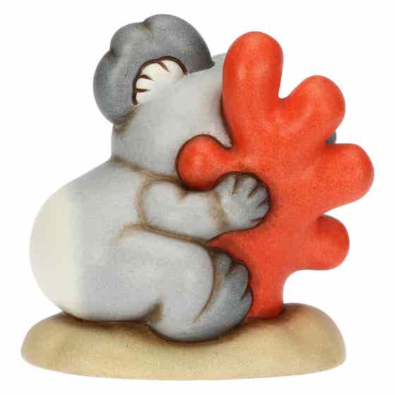 Ceramic Sydney Koala on coral, small