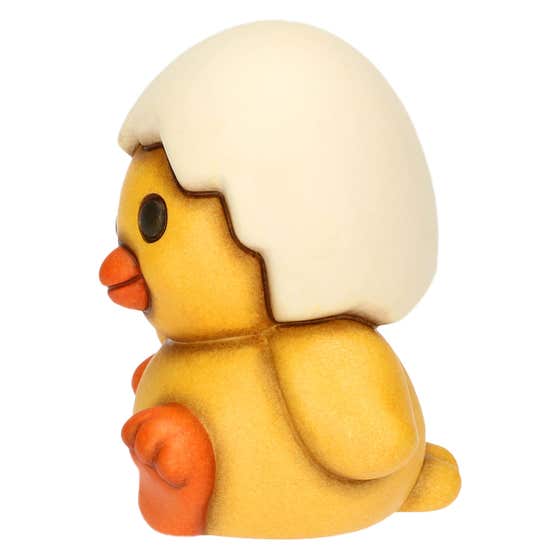 Polly chick with ceramic shell, small
