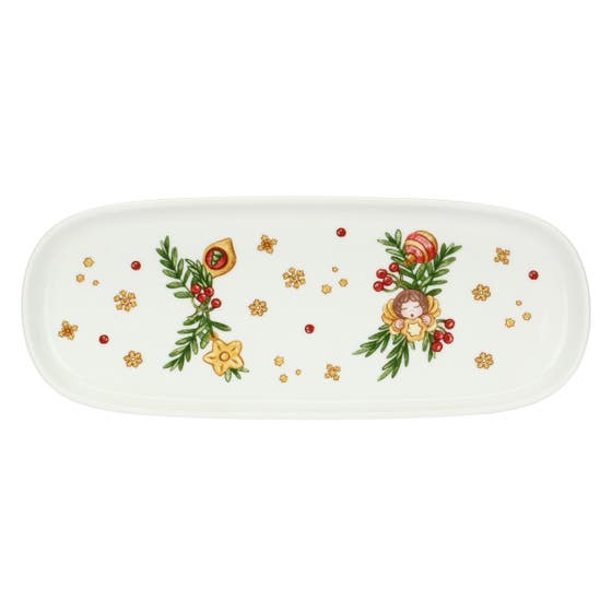 Sorprese di Natale set of 3 porcelain bowls with tray