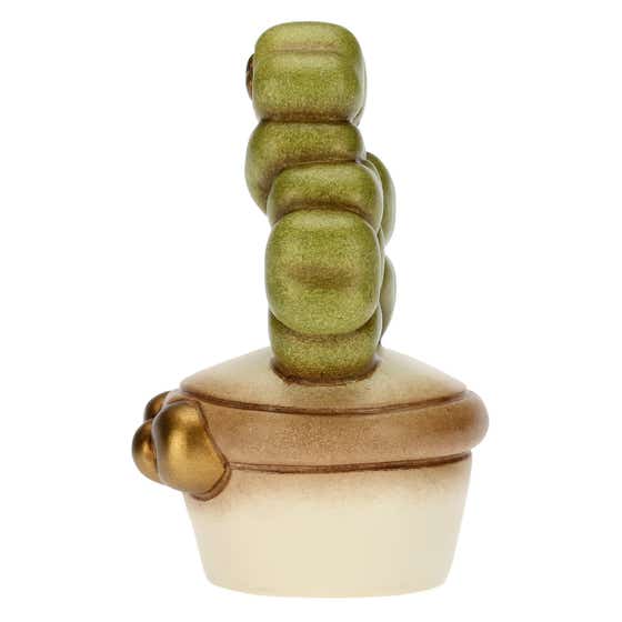 Lucky flowerpot with four-leaf clover