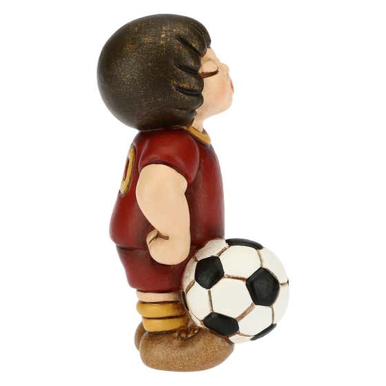 Yellow boy football player